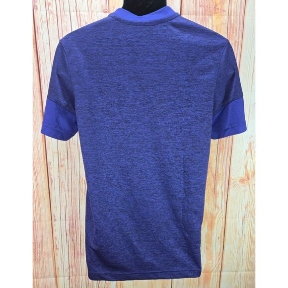 Nike Dri-Fit TCU MensBand Polo Small Purple Performance Short Sleeve - Picture 2 of 8